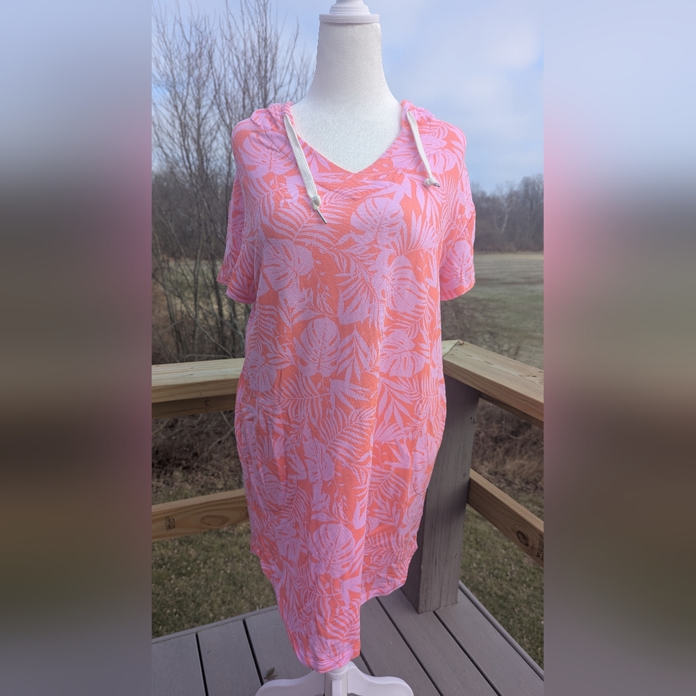Koolaburra By Ugg Medium Light & Airy French Terry Dress Swim Coverup